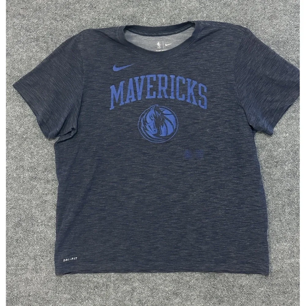 Nike Dallas Mavericks Men's NBA Authentic's Dri Fit T Shirt Size‎ XL